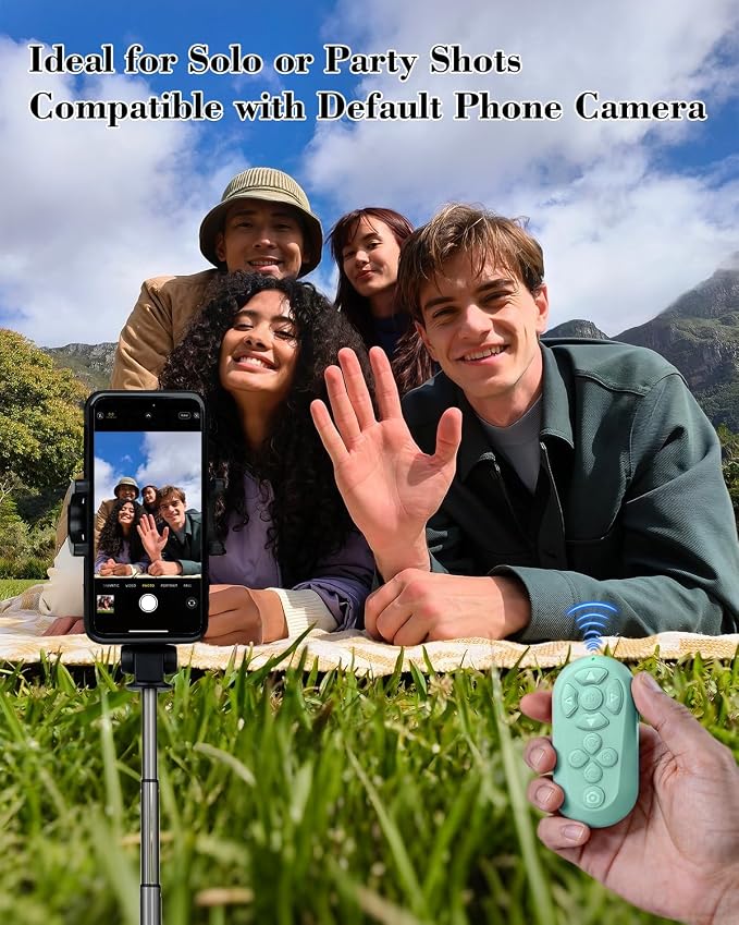 Bluetooth Remote Controller for TikTok Scrolling/Camera/Video Recording/Kindle - Image 6