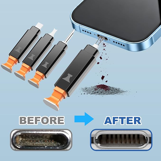 13-in-1 for iPhone Cleaning Kit Charging Port Cleaner- Multi-Tool Phone Cleaner - Image 2