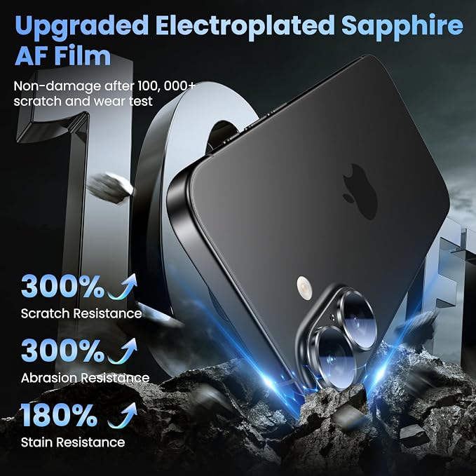 Uyiton Compatible with iPhone 17 Camera Lens Protector - Image 6