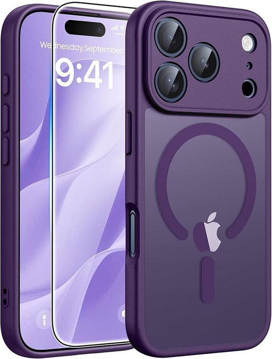 FNTCASE for iPhone 17 Pro Case: Translucent Matte Cases by FNTCASE