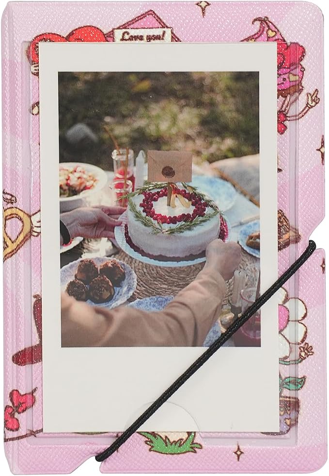Mini 2x3 Small Polaroid Photo Album Book by GoldbarleyDesign