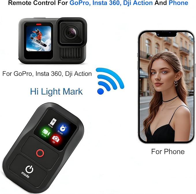 Suptig Remote Control, Waterproof Smart Remote Compatible - Image 3