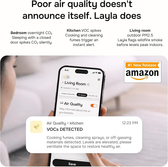 WiFi CO2 Detector & VOC Air Quality Monitor — Smart Indoor Tester - Image 4