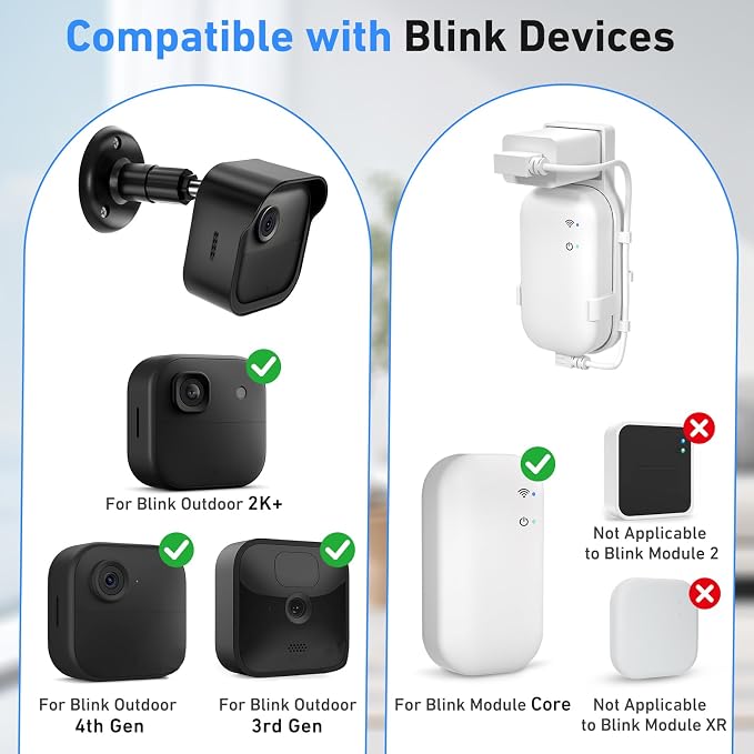 Blink Outdoor Camera Wall Mount Compatible - Image 2