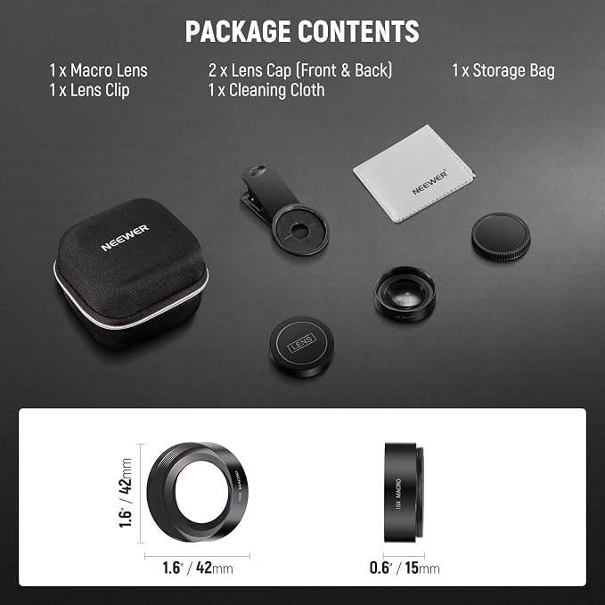 NEEWER Basics 15x Macro Phone Lens Kit - Image 8