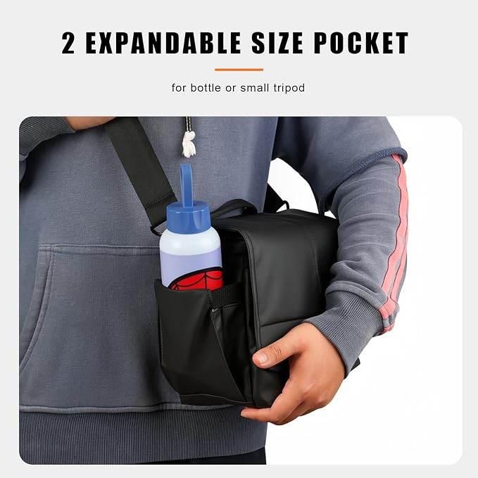 Besnfoto Camera Bag Small DSLR Camera Shoulder Bag - Image 5