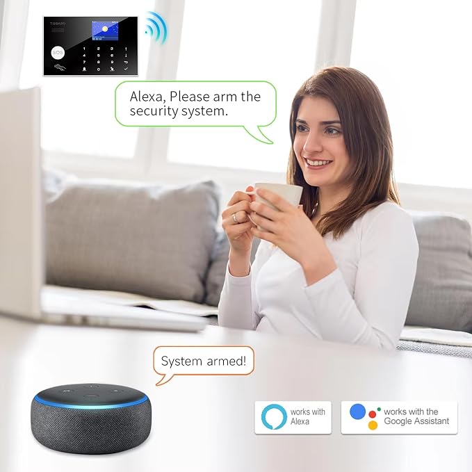 Alarm System with Phone APP Alert, DIY WiFi Home Security Alarm System - Image 4