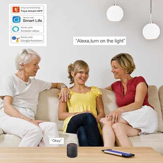 Mini WiFi Smart Plug Outlet Voice Remtoe Control - Image 3