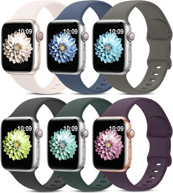 6 Pack Sport Bands Compatible by AMSKY