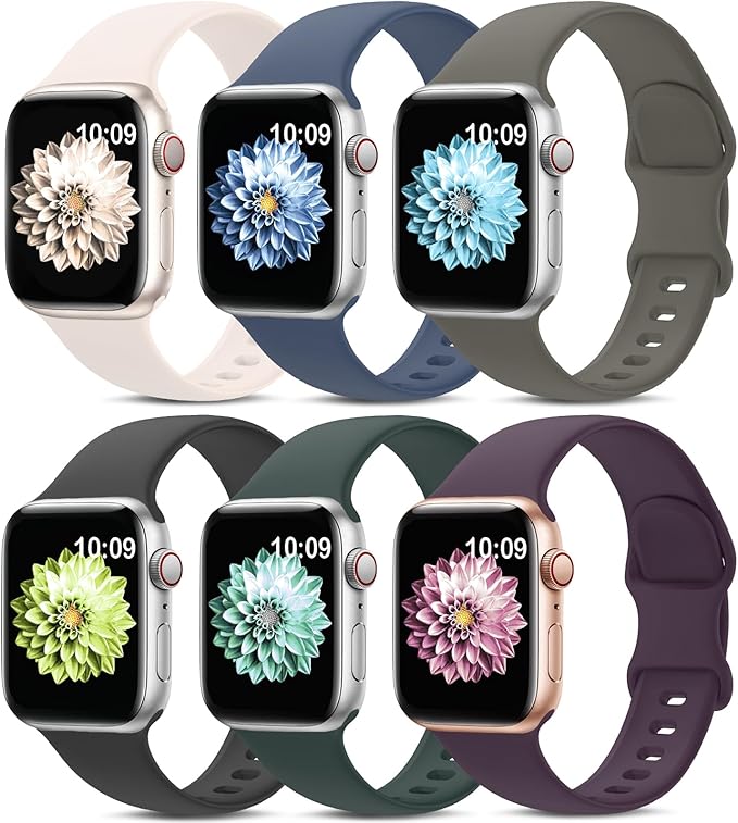 6 Pack Sport Bands Compatible by AMSKY