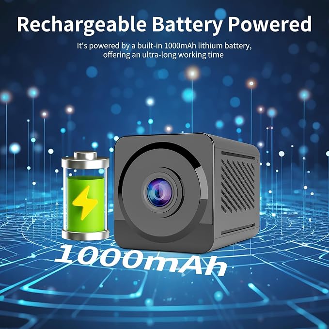 VSTARCAM 2K Security Camera, Built-in Battery, Low-Light Full-Color Night Vision - Image 9