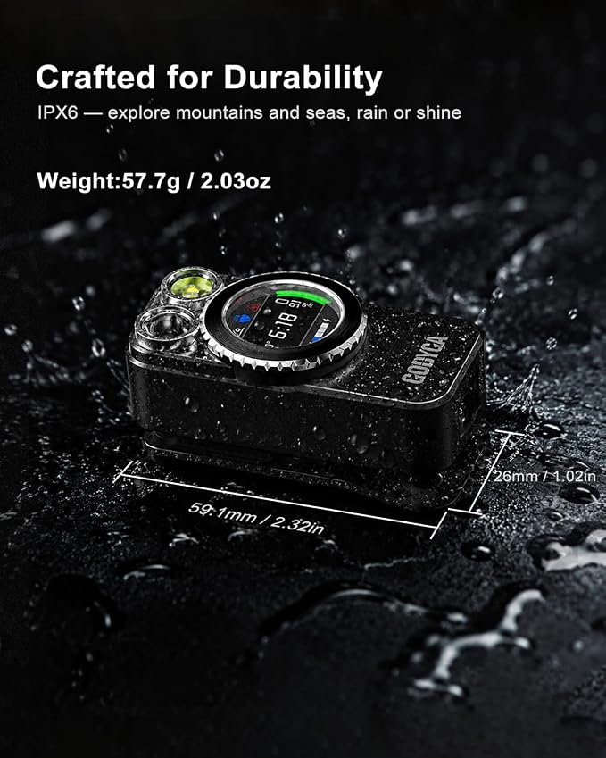 GODYGA TorchEye RD EDC Clip-On Flashlight - Image 8