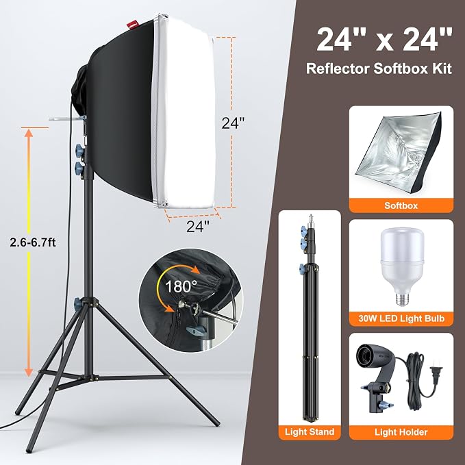 LINCO Lincostore Photo Video Studio Light Kit AM169 - Image 5