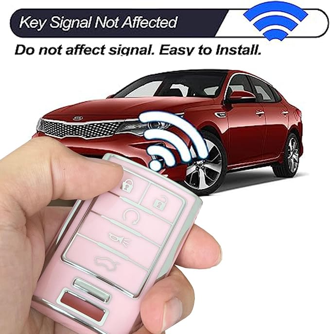 Keyless Entry Systems Key for Cadillac Key Fob Cover Shell - Image 6