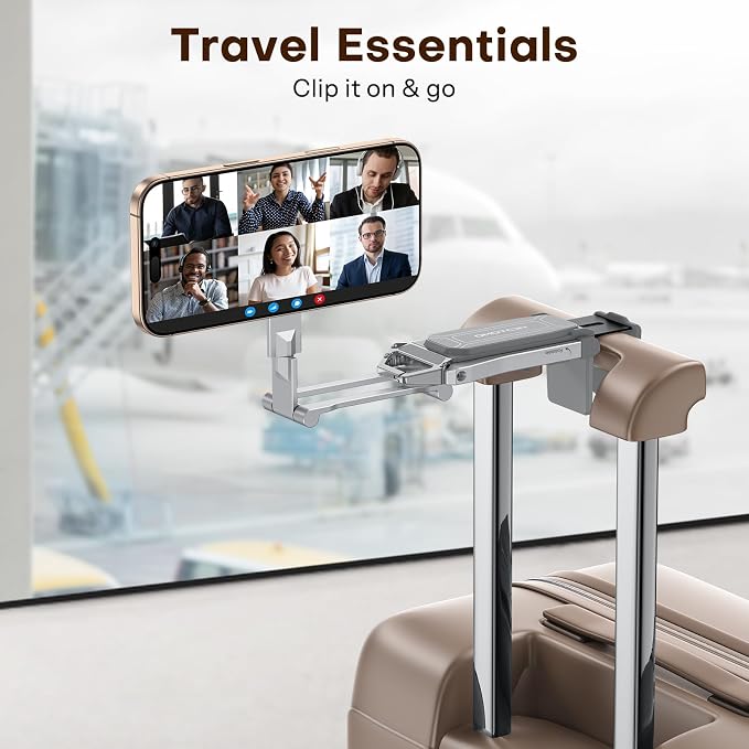 OMOTON TP02 360°Rotating for MagSafe Tripod Mount, Adjustable Aluminum Magnetic - Image 9
