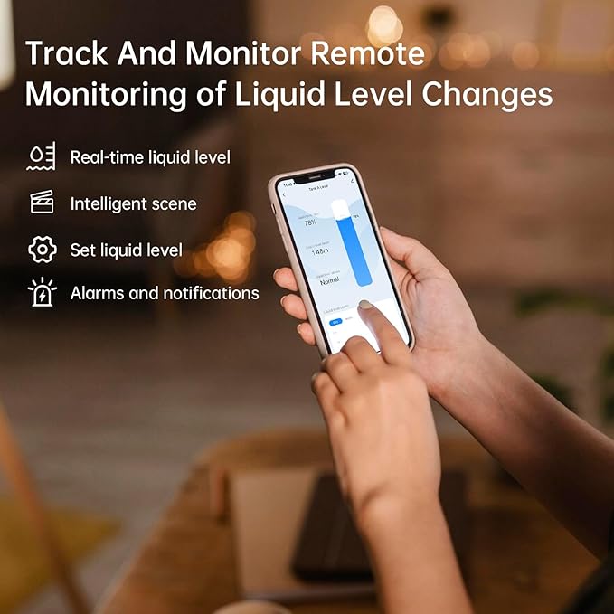 Smart TLC2206 WiFi Water Oil Fuel Liquid Tank Level Monitor Indicator - Image 4