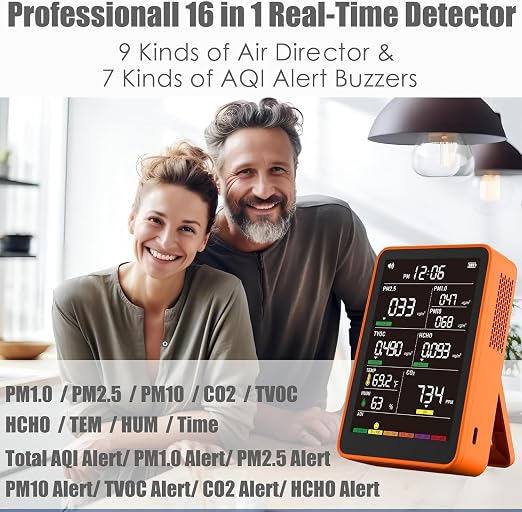 Professional Indoor Air Quality Monitor - Image 2