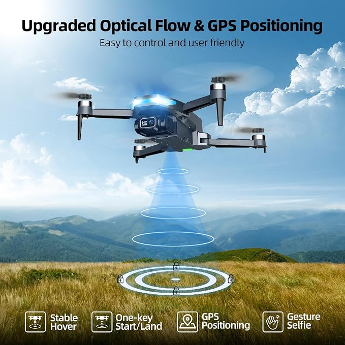 GPS Drone with Camera for Adults, 2K FPV Drone with 4.5" Screen Remote - Image 7