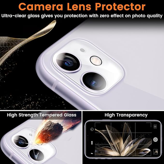 Lesakit 3+3 Pack Privacy Screen Protector - Image 5