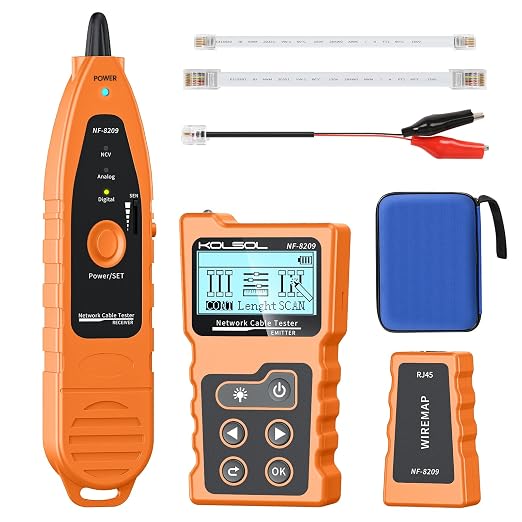 Network Cable Tester, Poe Cable Tester by KOLSOL