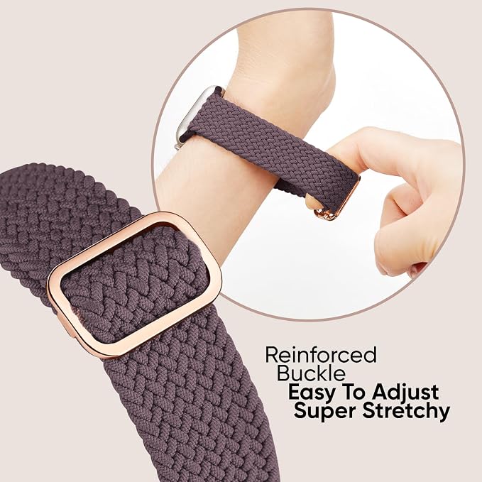 6 Pack Braided Stretchy Bands Compatible - Image 5