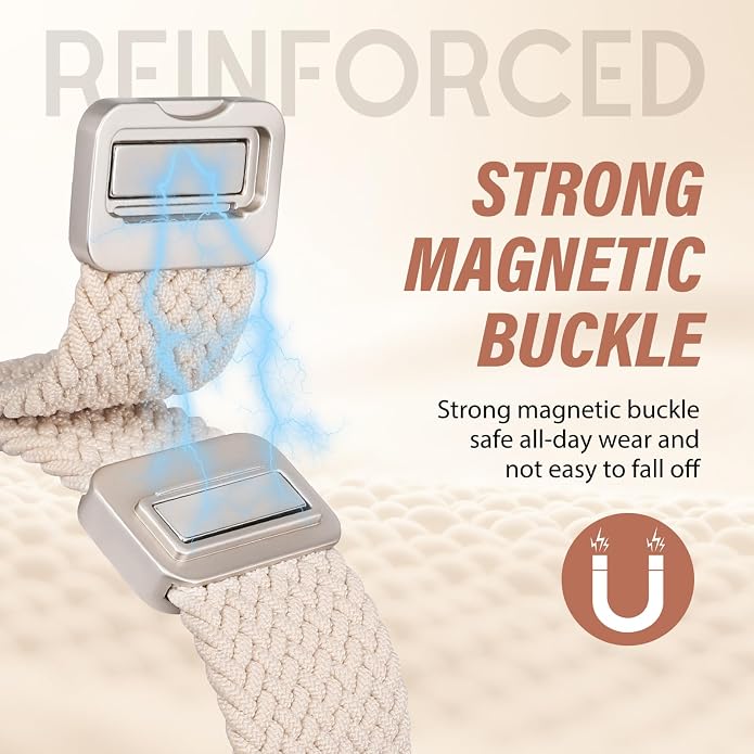 TOYOUTHS Braided Magnetic Band Compatible - Image 2