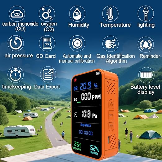7-in-1 Portable Oxygen Detector - Image 2