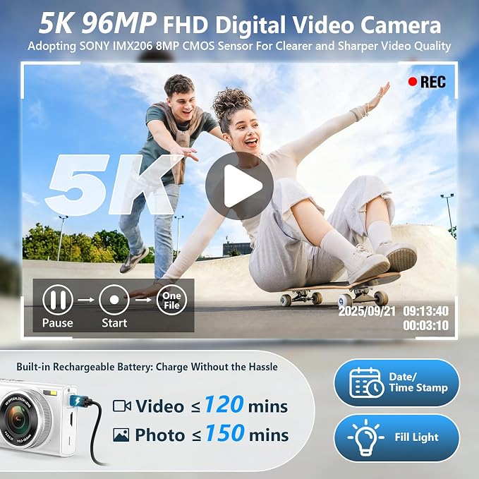 5K Digital Camera for Photography - Image 2
