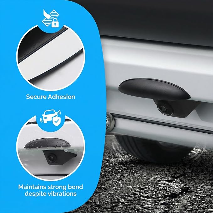 Car Rear View Camera Cover, Waterproof Vehicle Backup Lens Protector Sticker - Image 5