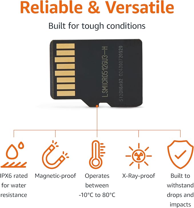 Amazon Basics 512GB microSDXC Card - Image 3