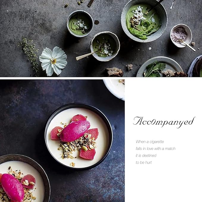 6PCS 12Patterns Photography Background Paper Wood Waterproof Food Photo - Image 3