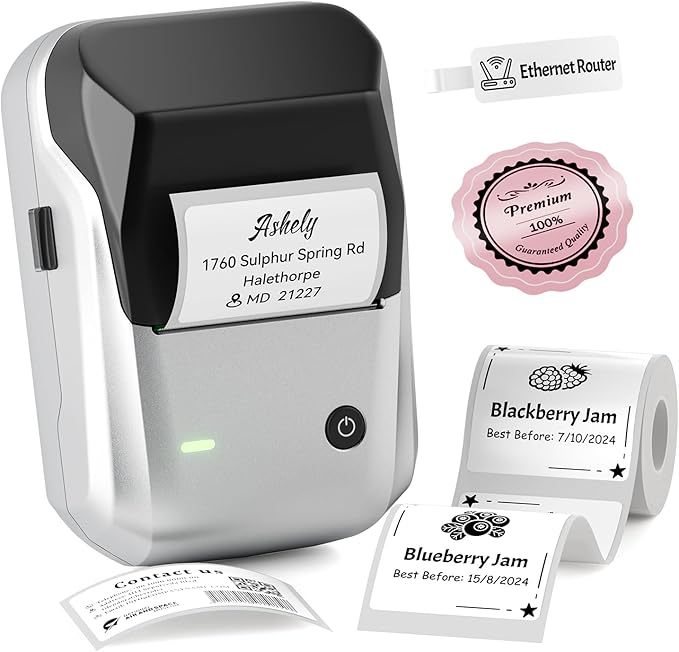 NIIMBOT B1 Label Maker, Portable Bluetooth Thermal Label Printer by NIIMBOT%C2%AE