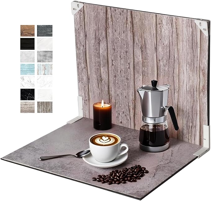 Food Photography Backdrops, 16.5x13.3 Inch Photo Backdrop Board by Yoocheese