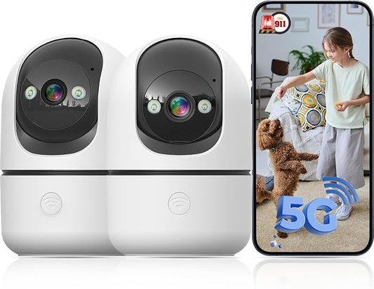 GBIUT Indoor Camera 5G&2.4G WiFi Cameras by GBIUT