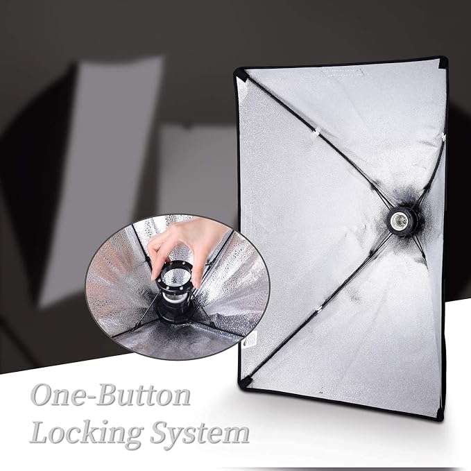 ShowMaven Softbox Lighting Kit Photography- Professional Continuous Light - Image 5