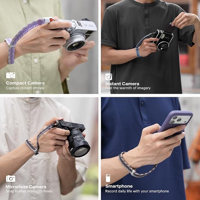 PGYTECH Camera Wrist Strap Slim Trendy Style, Adjustable Quick Release - Image 4
