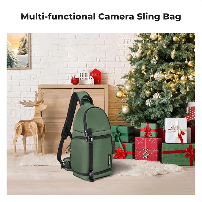 K&F CONCEPT Camera Sling Bag Crossbody Bag Camera Shoulder Backpack - Image 8