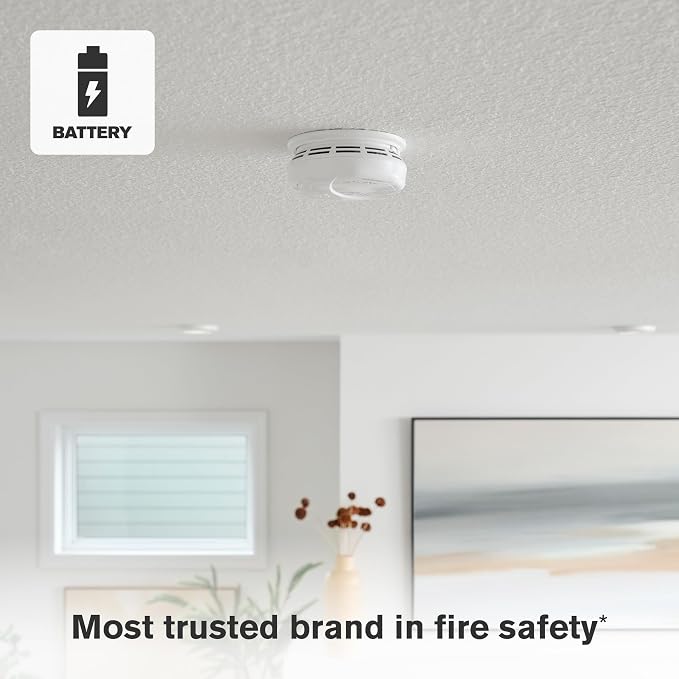 New 2025 First Alert SMCO410 Z-Wave Battery-Powered Smoke Detector & Carbon - Image 5