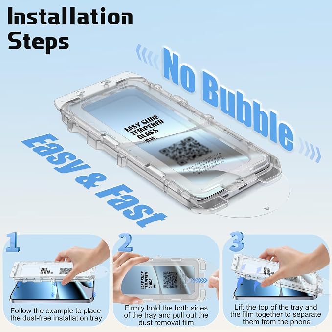 2 Pack Tempered Glass Screen Protector - Image 4