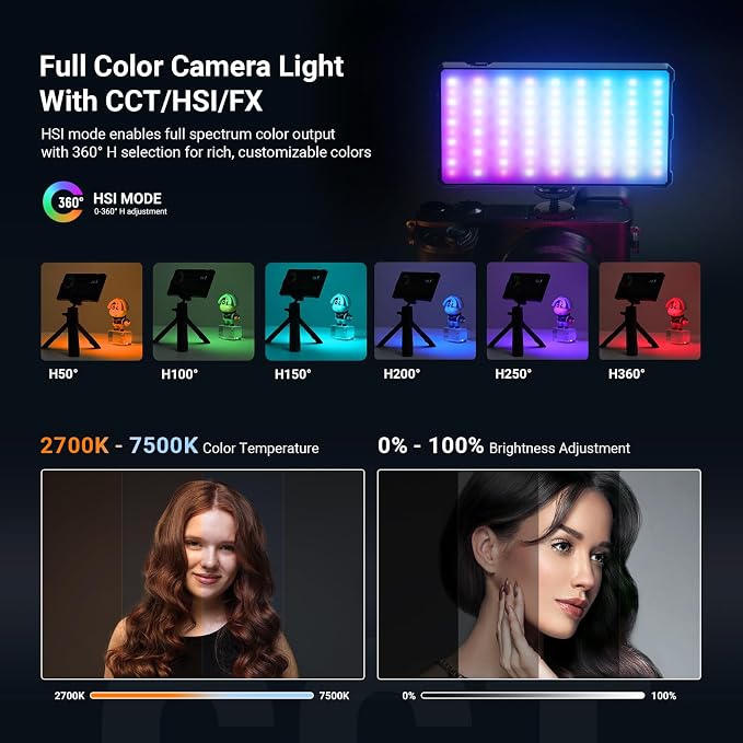 NEEWER Basics Full RGB Camera Video Light - Image 3