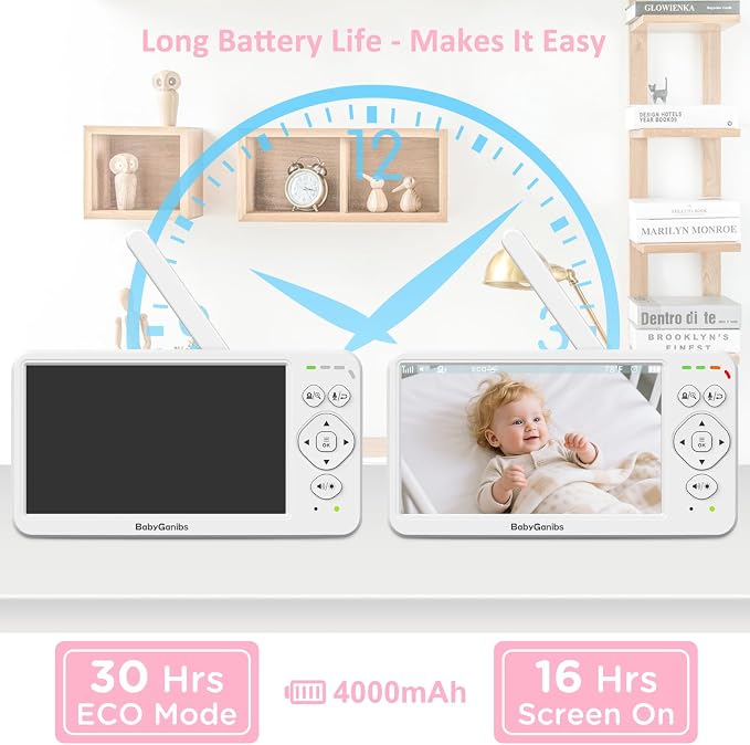 6" Big Screen Baby Monitor - Image 5