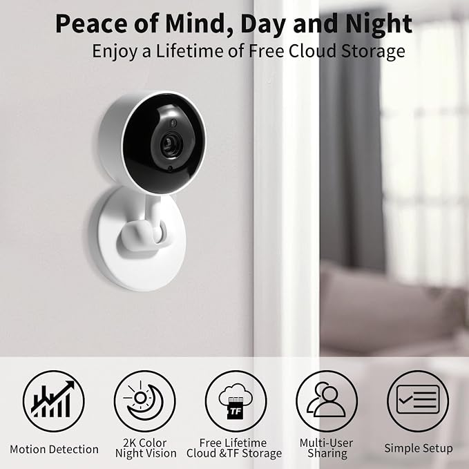 2K WiFi Cameras for Home Security - Image 2