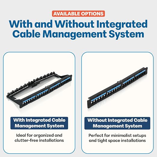 Everest 24 Port Keystone Patch Panel - Image 8