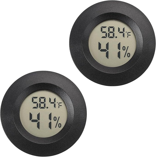 Mini Hygrometer Thermometer Digital Humidity Meter Indoor/Outdoor Humidity by SerundoAuto