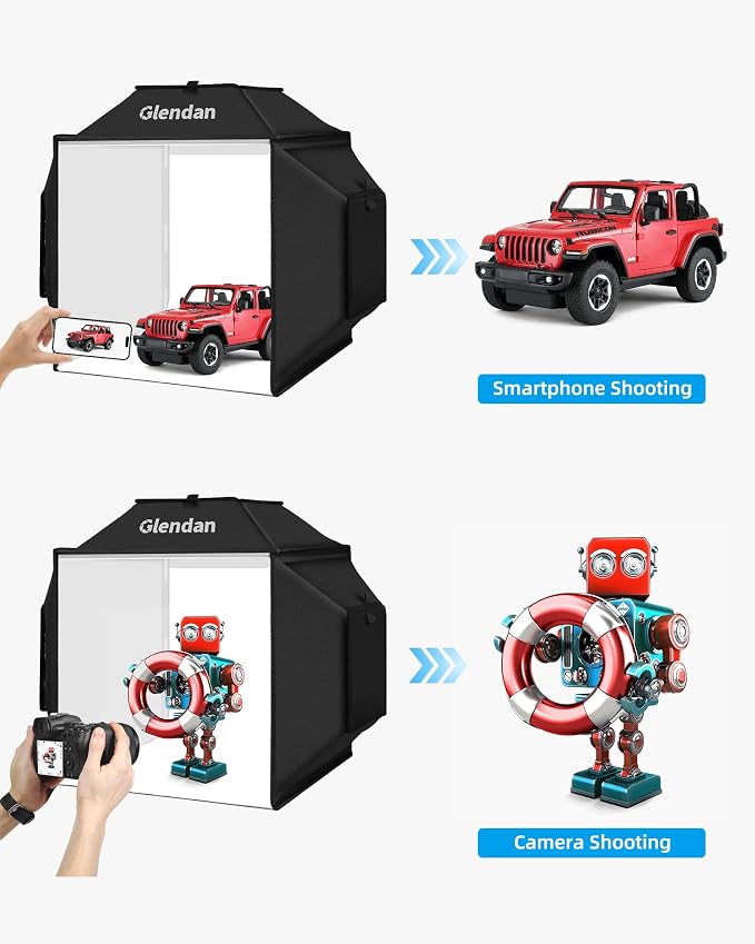 Glendan Upgrade Professional Portable Photo Studio Light Box - Image 8