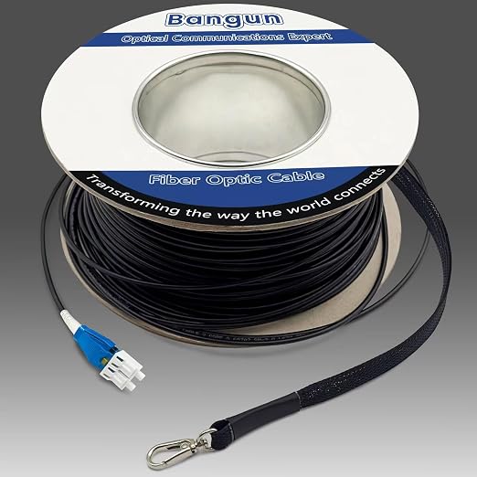 100 Meters Uniboot LC to LC Outdoor Armored Fiber Patch Cable by Bangun