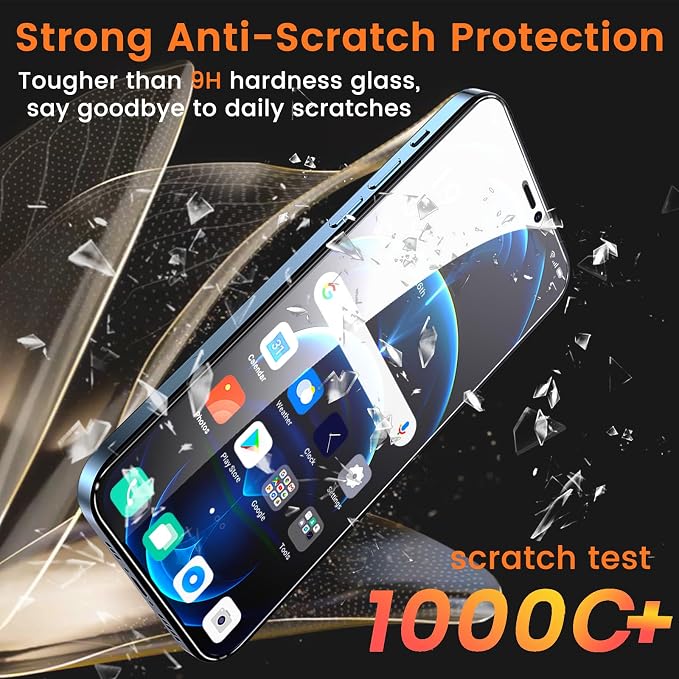 Lesakit 3+3 Pack Privacy Screen Protector - Image 4