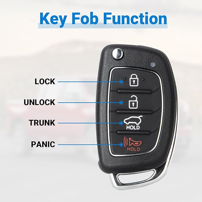 Key Fob Replacement Compatible - Image 5