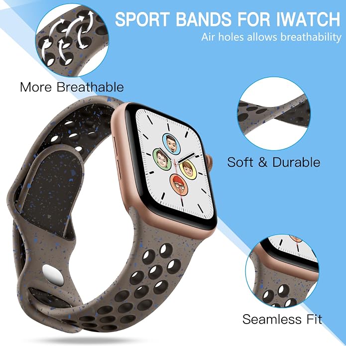 Adorve 4 Pack Sport Bands Compatible - Image 9
