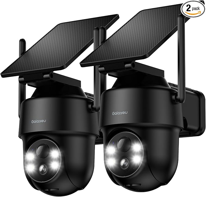 GALAYOU 2K Cameras for Home Security-2.4G WiFi Outdoor Camera Wireless by GALAYOU